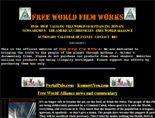 Tablet Screenshot of freeworldfilmworks.com